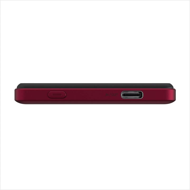 Adam Elements Magnetic Wireless Powerbank Gravity C5 5.000 mAh - Red