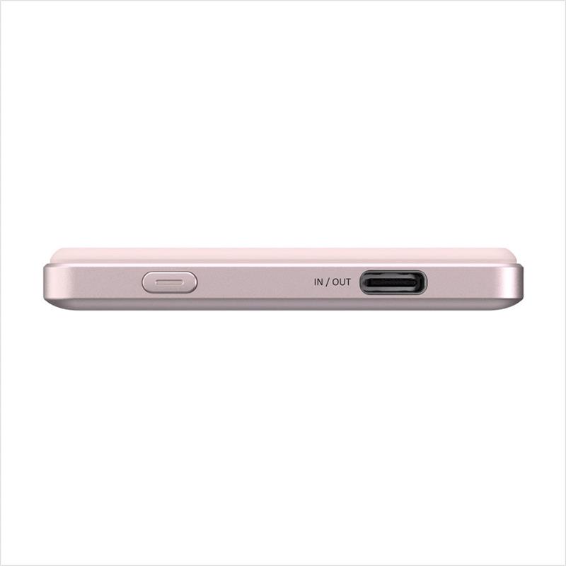 Adam Elements Magnetic Wireless Powerbank Gravity C5 5.000 mAh - Pink