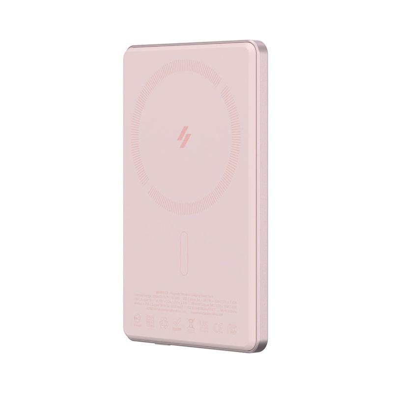 Adam Elements Magnetic Wireless Powerbank Gravity C5 5.000 mAh - Pink