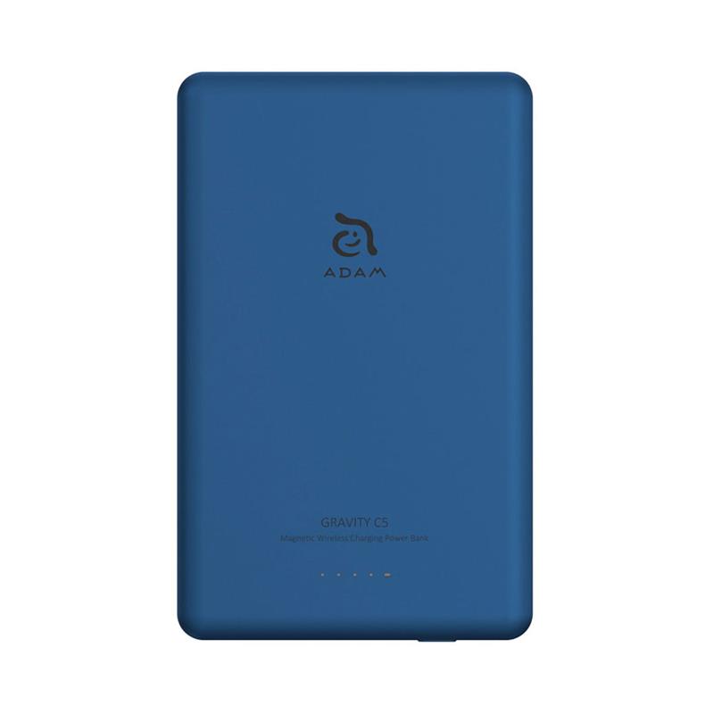 Adam Elements Magnetic Wireless Powerbank Gravity C5 5.000 mAh - Blue