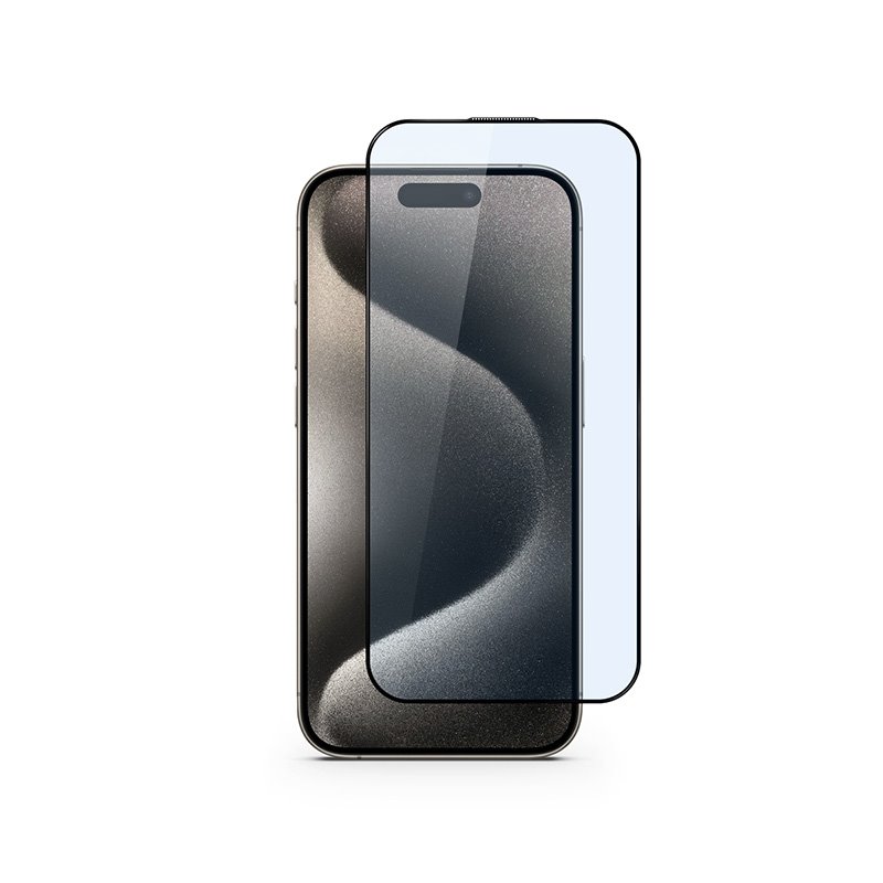 Epico Edge to Edge ochranné sklo pro iPhone 15 Pro-černá