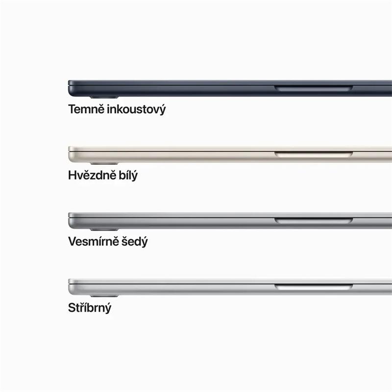 MacBook Air 15" Apple M2 8core CPU 10core GPU 8GB 512GB Vesmírně Šedý CZ *rozbaleno*