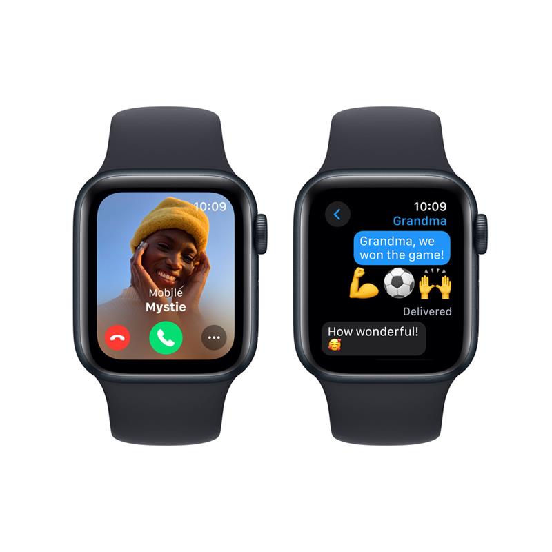 Apple Watch SE GPS 40mm Midnight Aluminium Case with Midnight Sport Band-S/M *Rozbaleno*