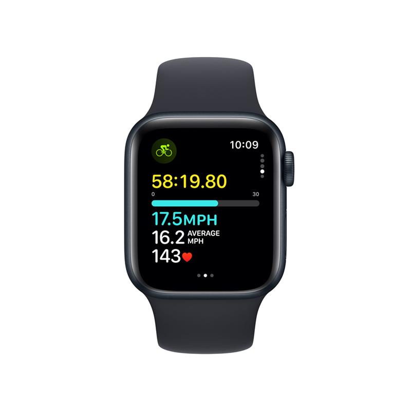 Apple Watch SE GPS 40mm Midnight Aluminium Case with Midnight Sport Band-S/M *Rozbaleno*