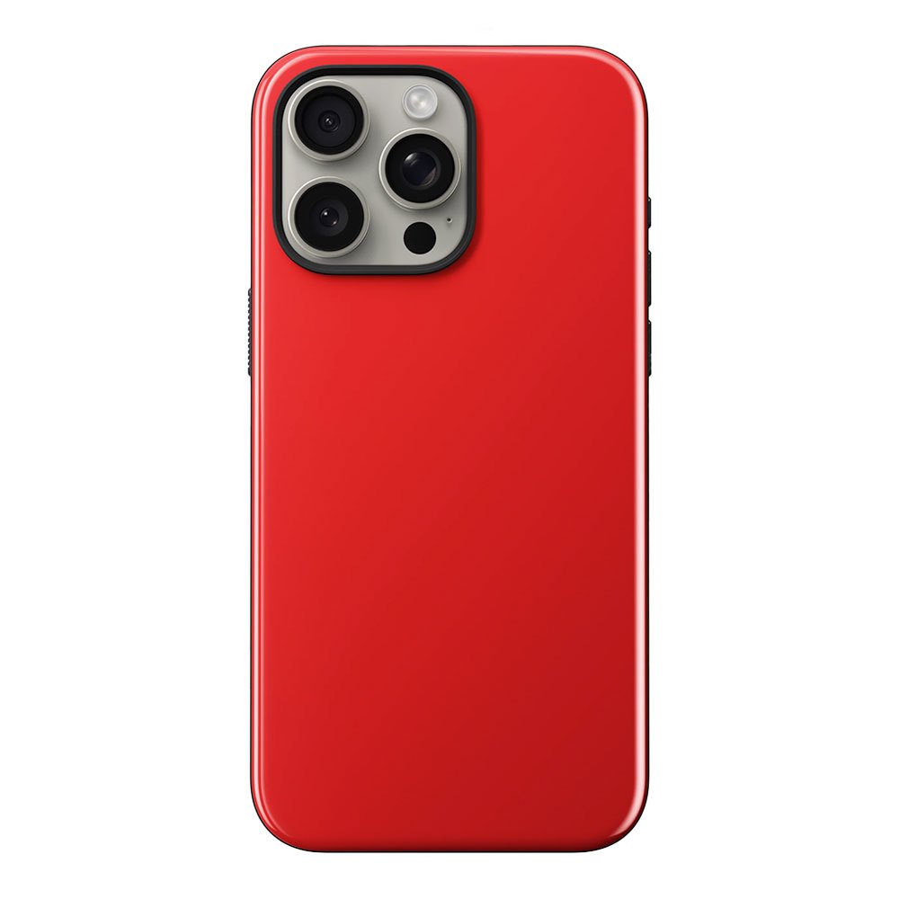Nomad kryt Sport Case Magsafe pre iPhone 15 Pro Max - Night Watch Red