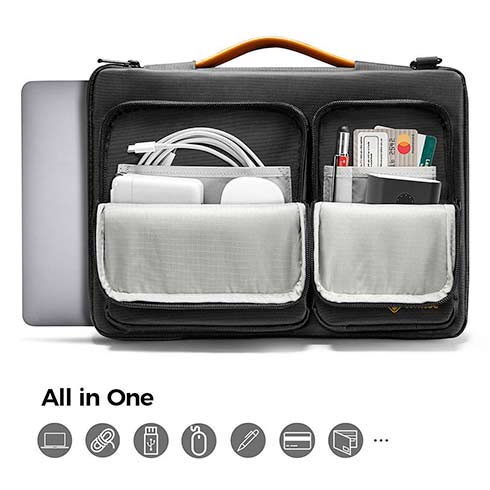 TomToc taška Versatile A42 pre Macbook Air 13" M1/M2/M3 - Black