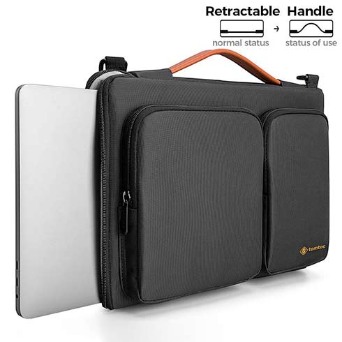 TomToc taška Versatile A42 pre Macbook Air 13" M1/M2/M3 - Black