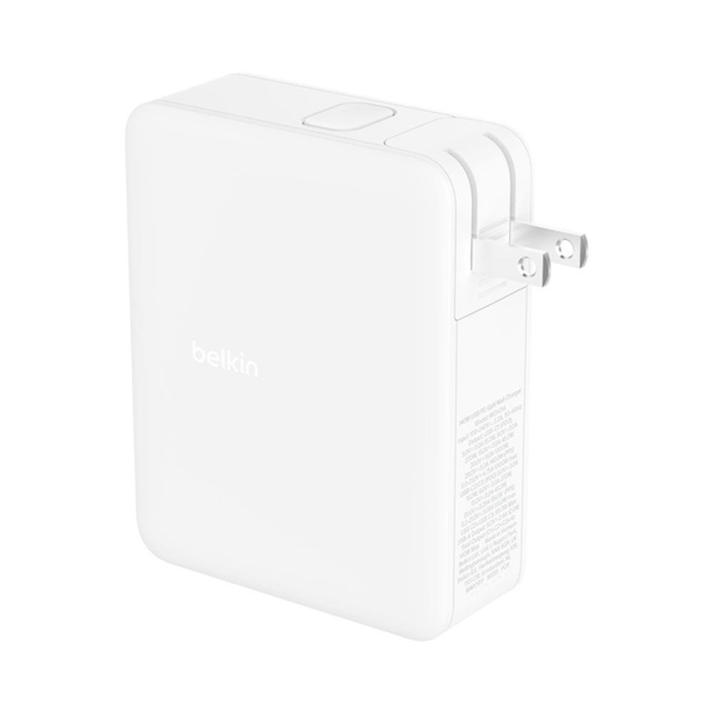 Belkin Boost Charge Pro 140W 4-Port GaN Wall Charger - White