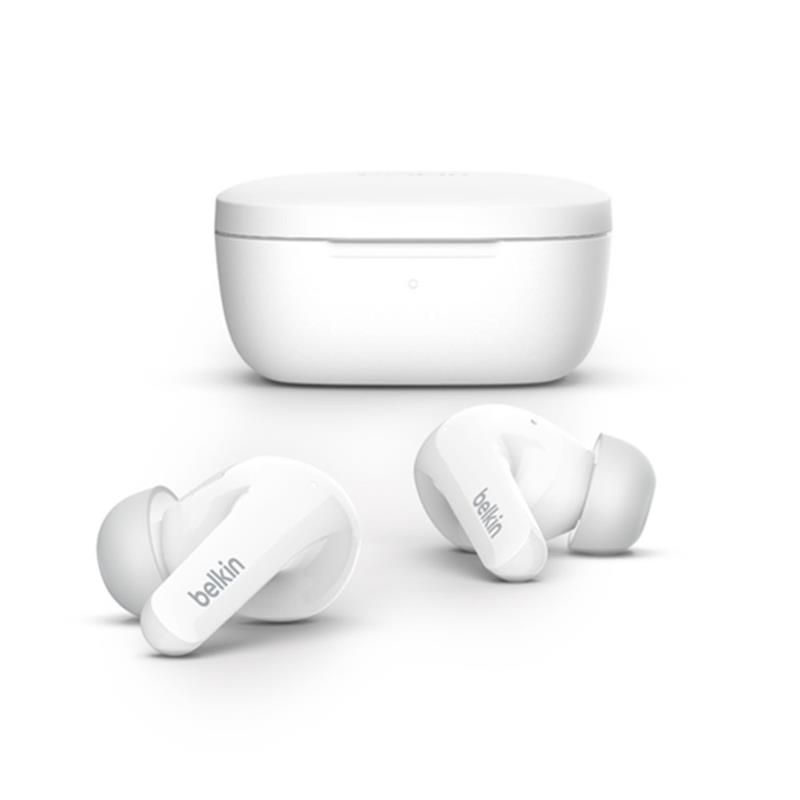 Belkin Soundform Flow Noise Cancelling Earbuds slúchadlá - White