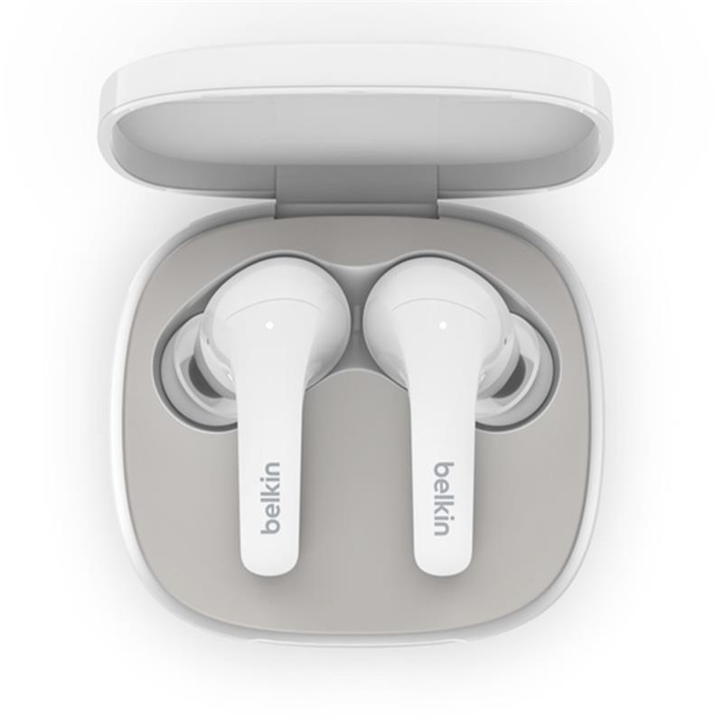 Belkin Soundform Flow Noise Cancelling Earbuds slúchadlá - White