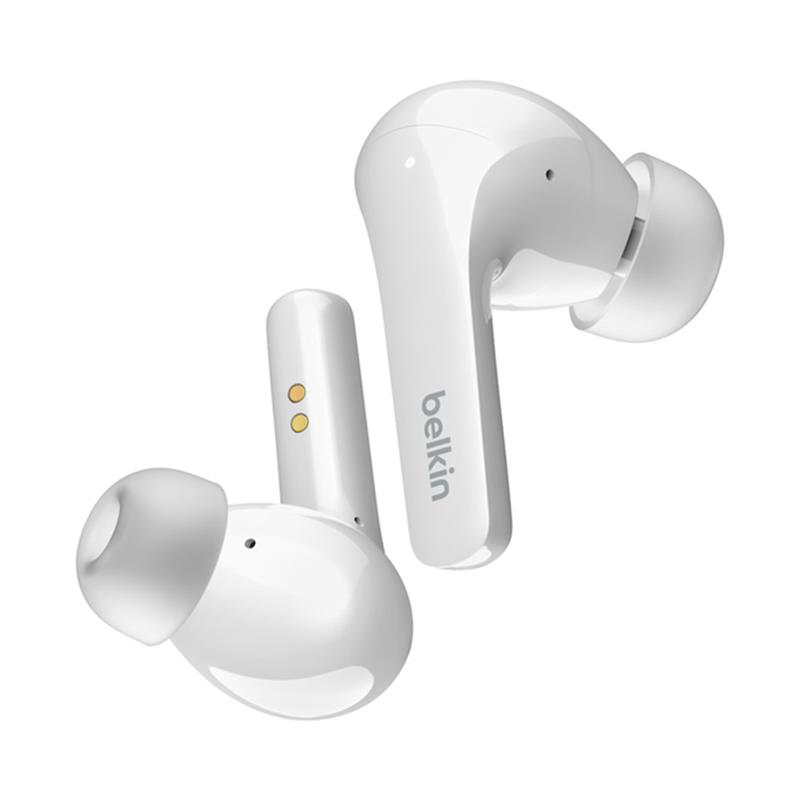 Belkin Soundform Flow Noise Cancelling Earbuds slúchadlá - White