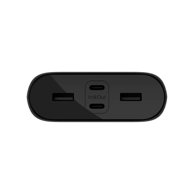 Belkin Boost Charge 4-Port Powerbank 26K with PD 32W - Black