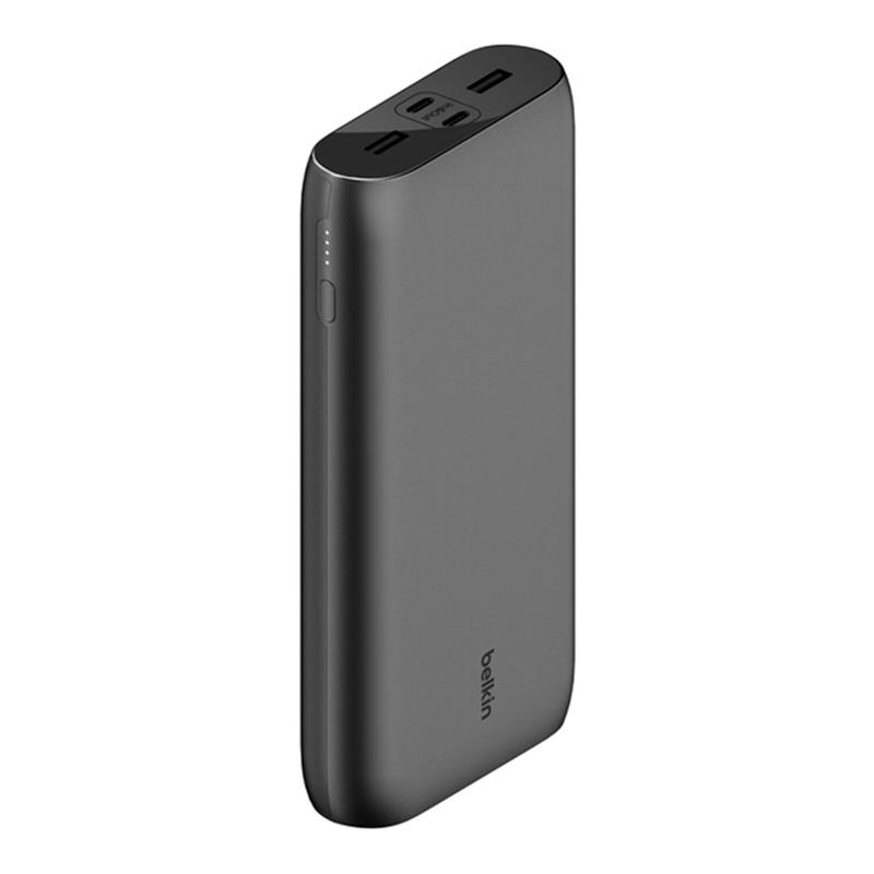 Belkin Boost Charge 4-Port Powerbank 26K with PD 32W - Black