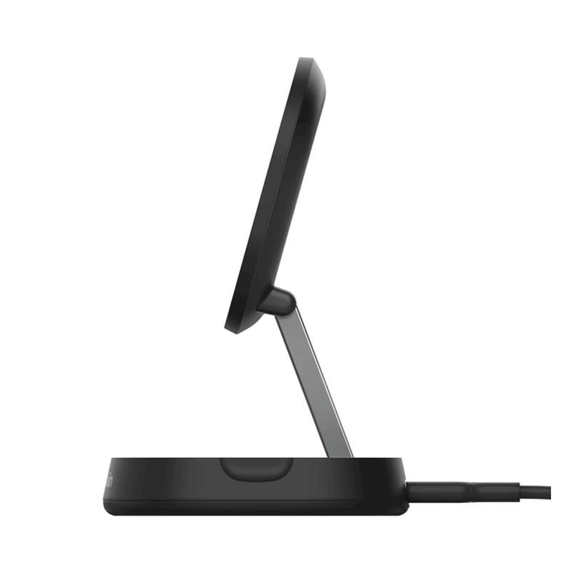 Belkin Boost Charge Pro Convertible Magnetic Wireless Charging Stand with Qi2 15W - Black