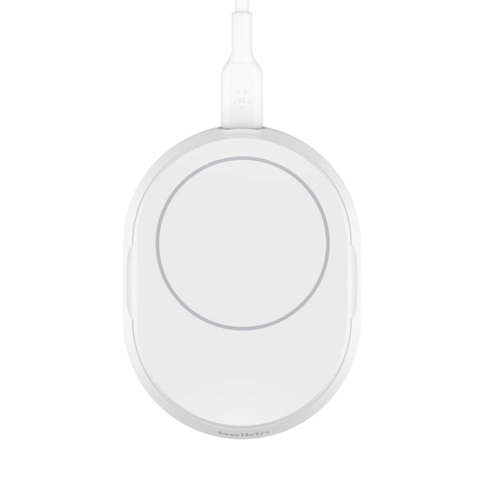 Belkin Boost Charge Pro Convertible Magnetic Wireless Charging Stand with Qi2 15W + 20W Charger - White