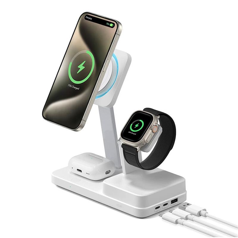 ESR 100W 6-in-1 Charging Station with MagSafe + CryoBoost - White
