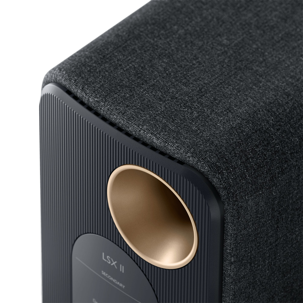 KEF LSX  II - Wireless - aktívny Hi-Fi systém - Carbon Black *Vystavené*
