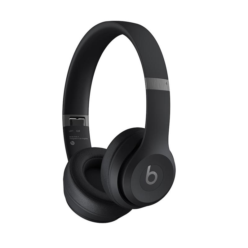 Apple Beats Solo4 Wireless Headphones-On-Ear Wireless Headphones-Matte Black