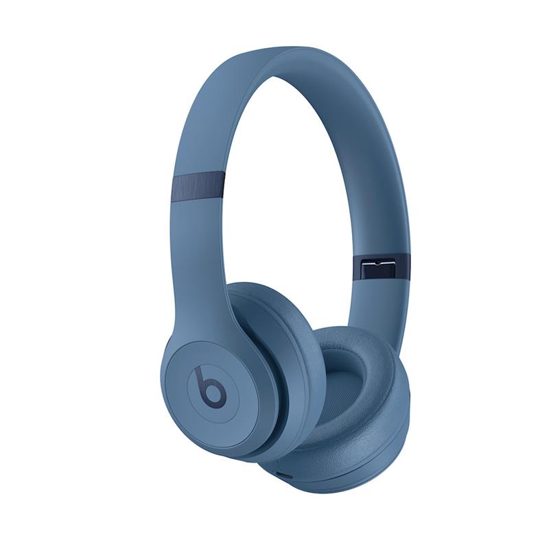 Apple Beats Solo4 Wireless Headphones-On-Ear Wireless Headphones-Slate Blue