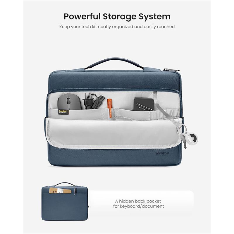 TomToc taška Versatile A14 pre Macbook Pro 16" M1/M2/M3/M4 - Navy Blue
