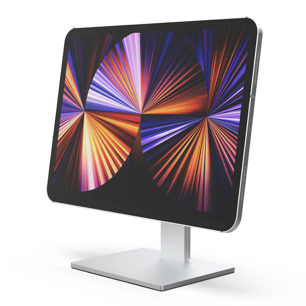 Just Mobile stojan AluDisc Max Tablet Stand - Silver Aluminium