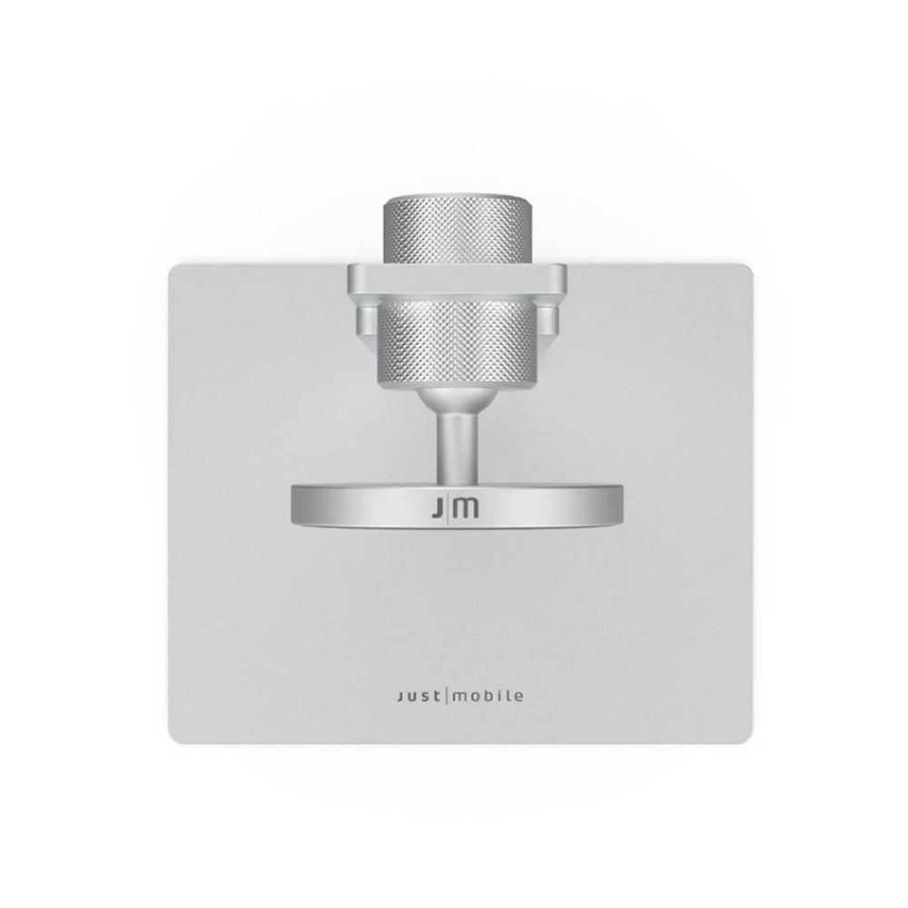 Just Mobile stojan AluDisc Max Tablet Stand - Silver Aluminium