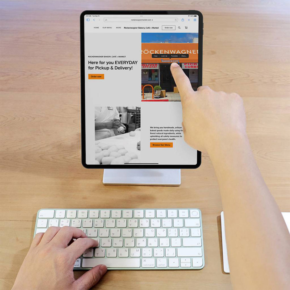 Just Mobile stojan AluDisc Max Tablet Stand - Silver Aluminium
