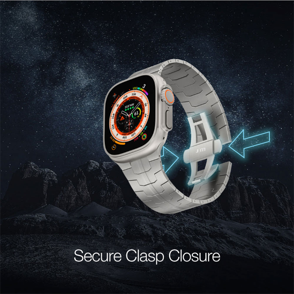 Just Mobile remienok Watch Band pre Apple Watch Ultra - Titanium