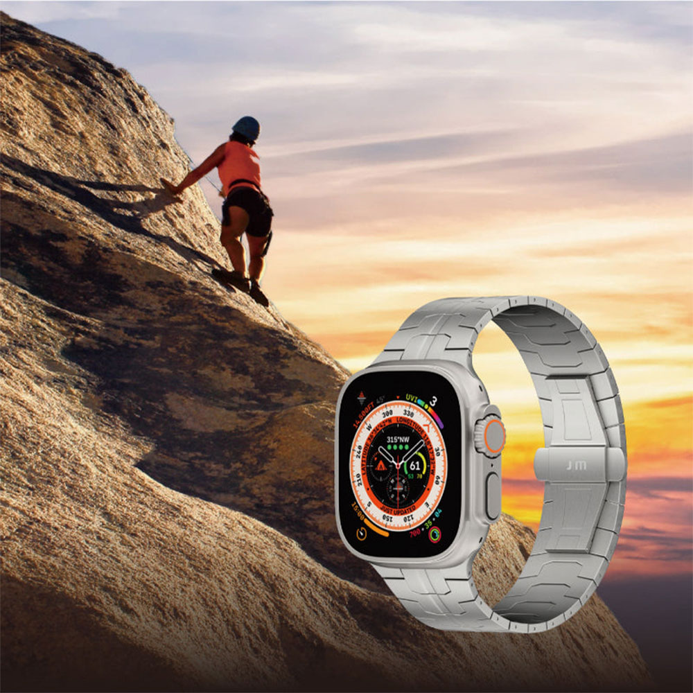 Just Mobile remienok Watch Band pre Apple Watch Ultra - Titanium