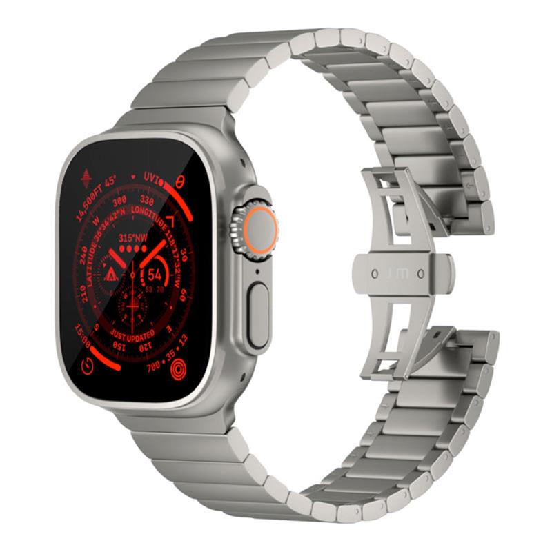 Just Mobile remienok Watch Band pre Apple Watch Ultra - Titanium DLC Coating