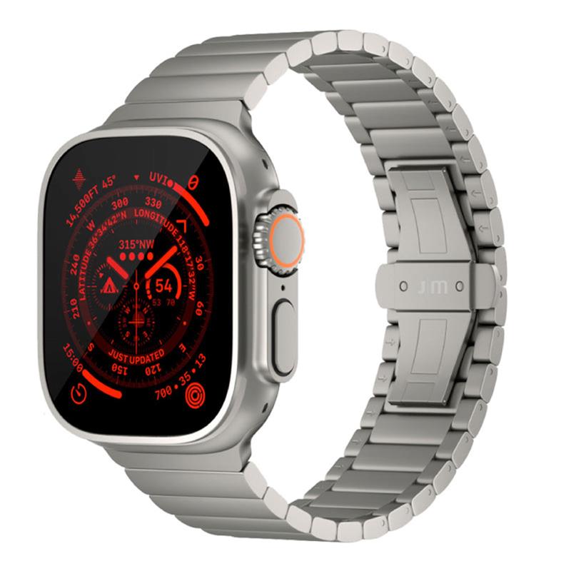 Just Mobile remienok Watch Band pre Apple Watch Ultra - Titanium DLC Coating