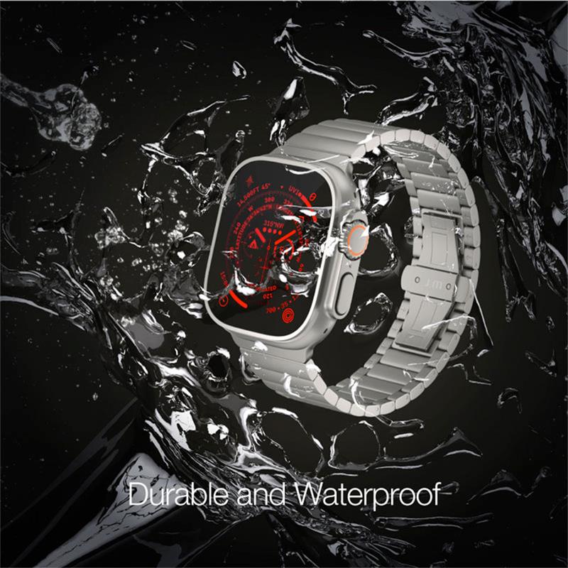 Just Mobile remienok Watch Band pre Apple Watch Ultra - Titanium DLC Coating