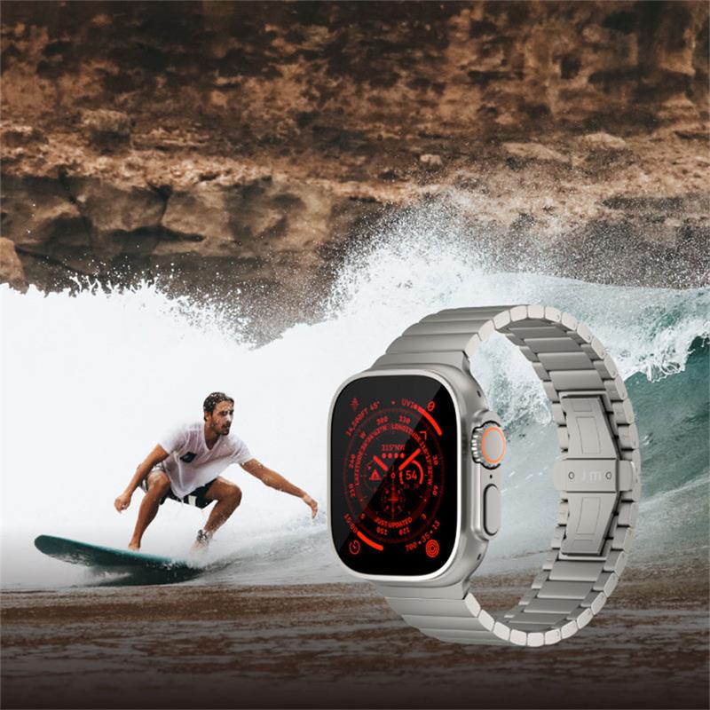 Just Mobile remienok Watch Band pre Apple Watch Ultra - Titanium DLC Coating