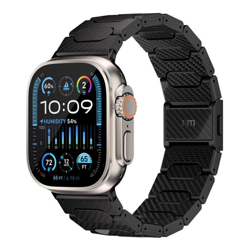 Just Mobile remienok Watch Band pre Apple Watch 44-49mm - Carbon Fiber