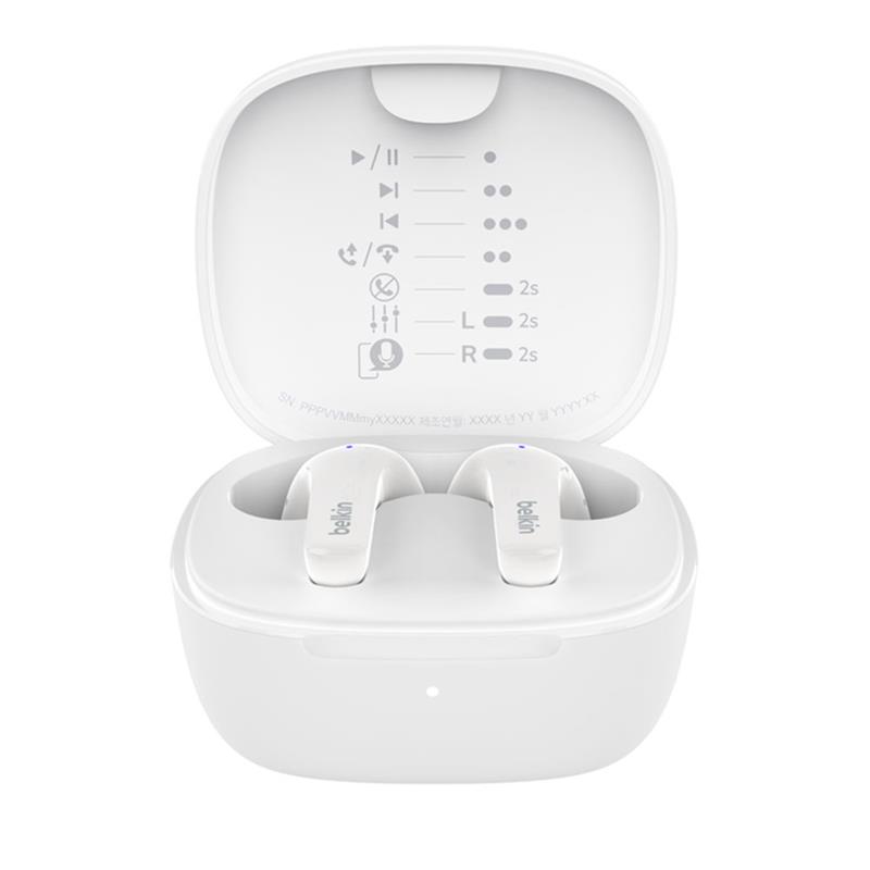 Belkin Soundform Motion True Wireless Earbuds slúchadlá - White