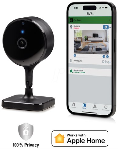 Eve Cam Secure Video Surveillance Smart Camera *Vystavený*