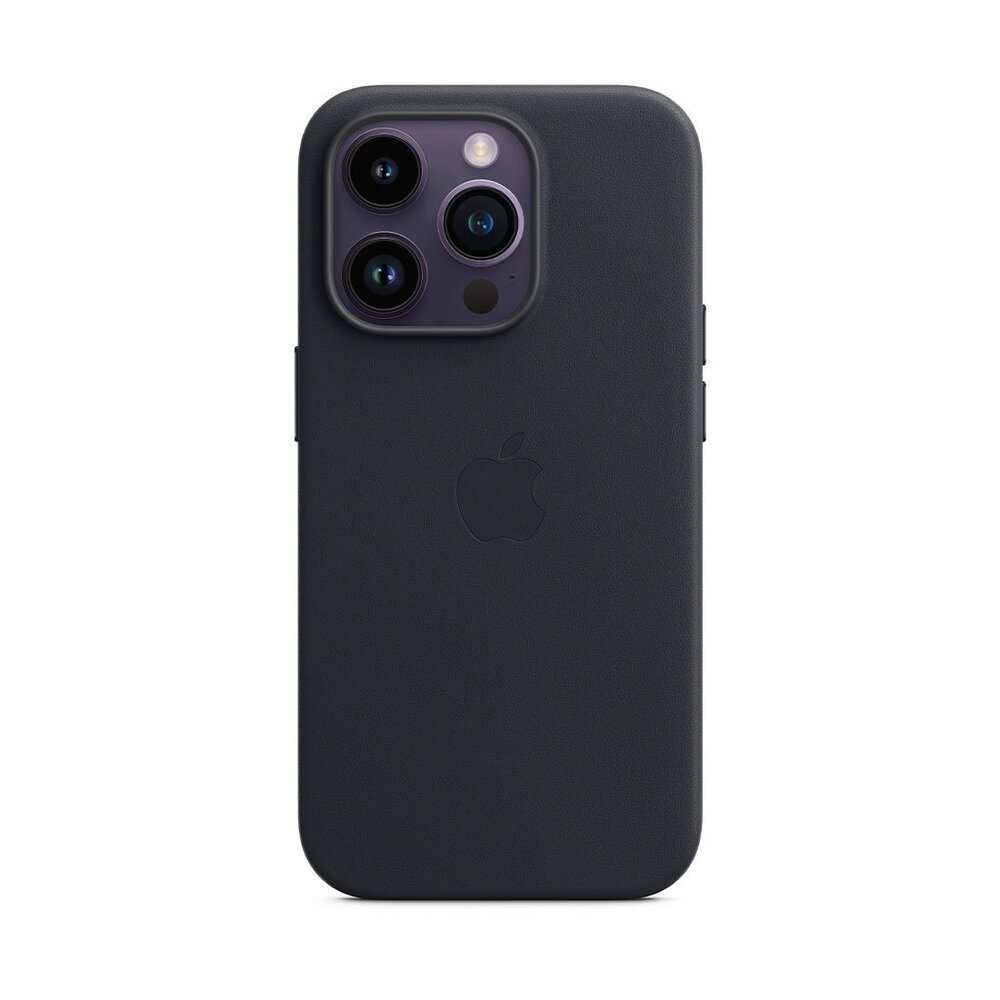 Apple iPhone 14 Pro Leather Case with MagSafe - Midnight *Vystavený*