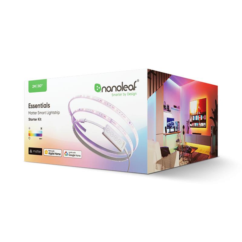 Nanoleaf Essentials Lightstrips Starter Kit Matter 2m