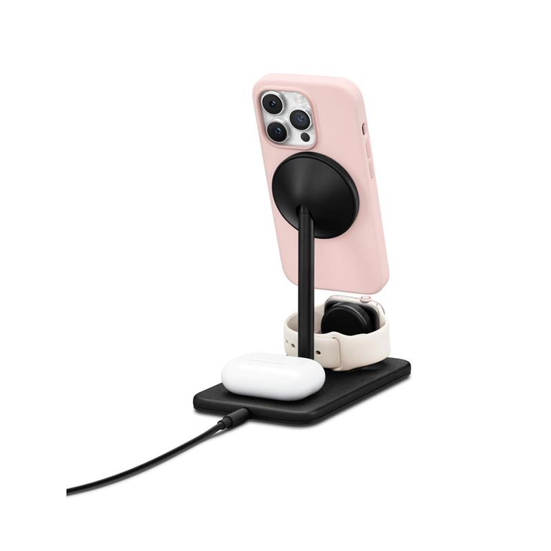 TwelveSouth HiRise 3 Deluxe 3-in-1 Magsafe Charging Stand - Black