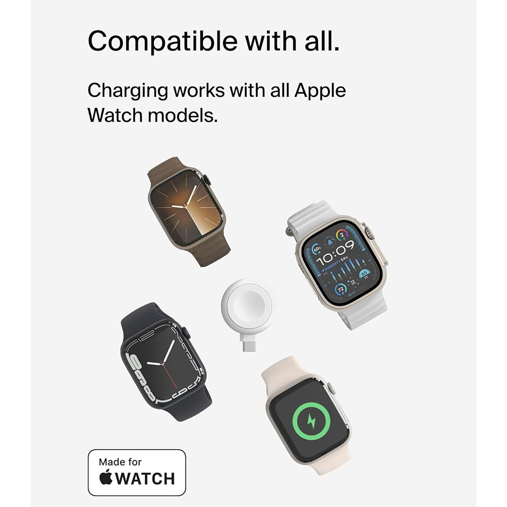 Belkin Boost Charge Apple Watch Fast Charge Dongle - White