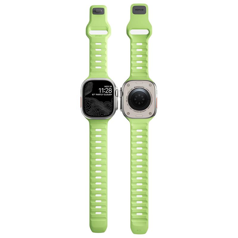 Nomad řemínek Sport Strap pro Apple Watch 49/45/44/42mm - Glow 2.0