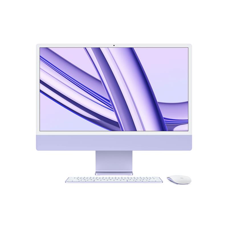 iMac 24" 4.5K Apple M4 8-core CPU 8-core GPU 16GB 256GB Fialový CZ
