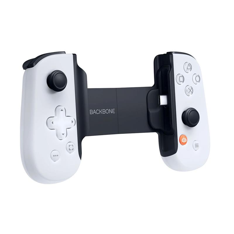 Backbone One Mobile Gaming Controller pro iPhone s USB-C 2nd Gen konektorem - PlayStation Edition - White