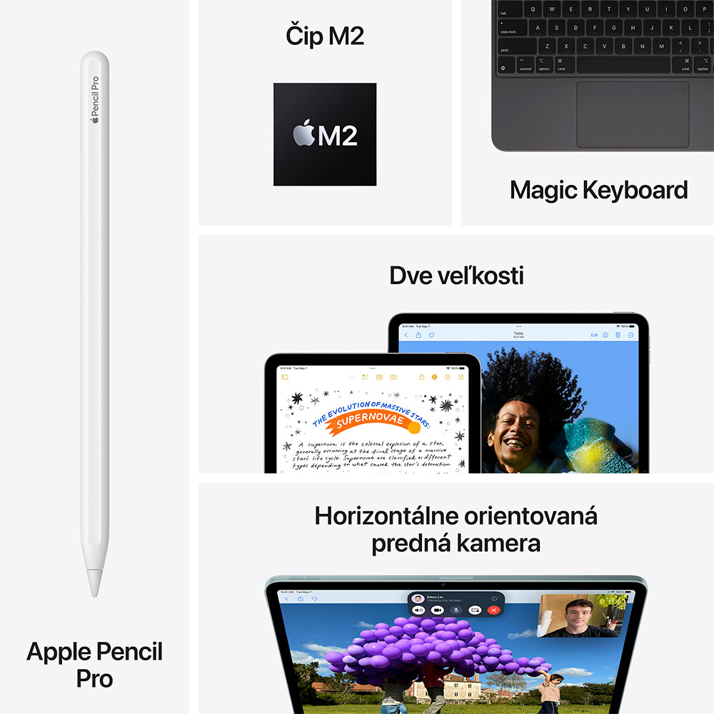 iPad Air 11" Wi-Fi 512GB Hviezdny biely (2024)