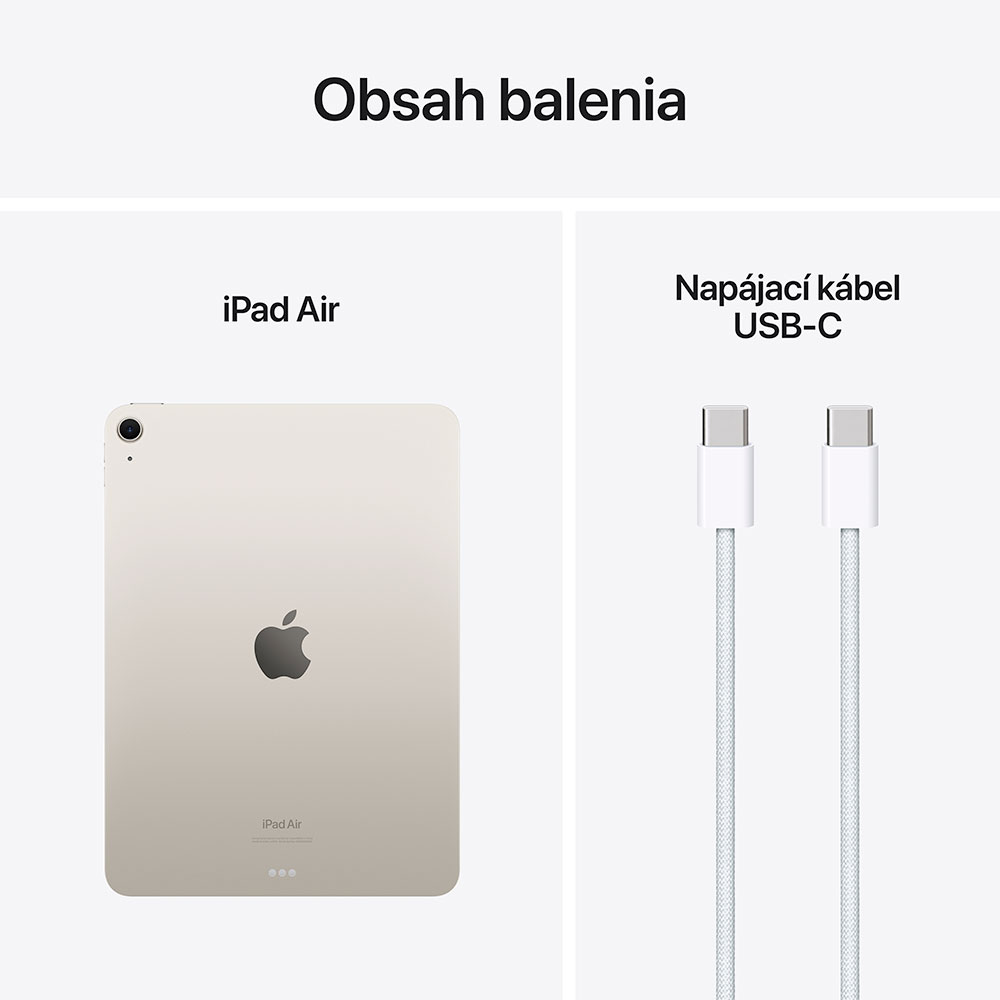 iPad Air 11" Wi-Fi 512GB Hviezdny biely (2024)
