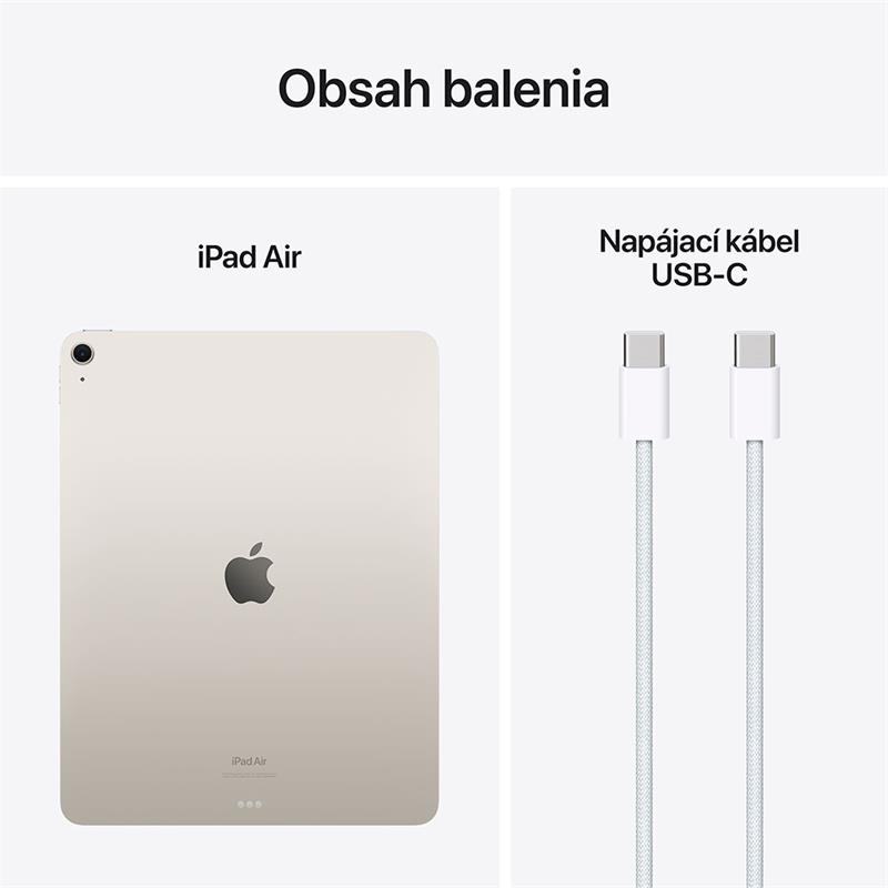 iPad Air 13" Wi-Fi 512GB Hviezdny biely (2024)
