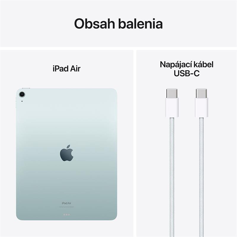 iPad Air 13" Wi-Fi + Cellular 256GB Modrý (2024)