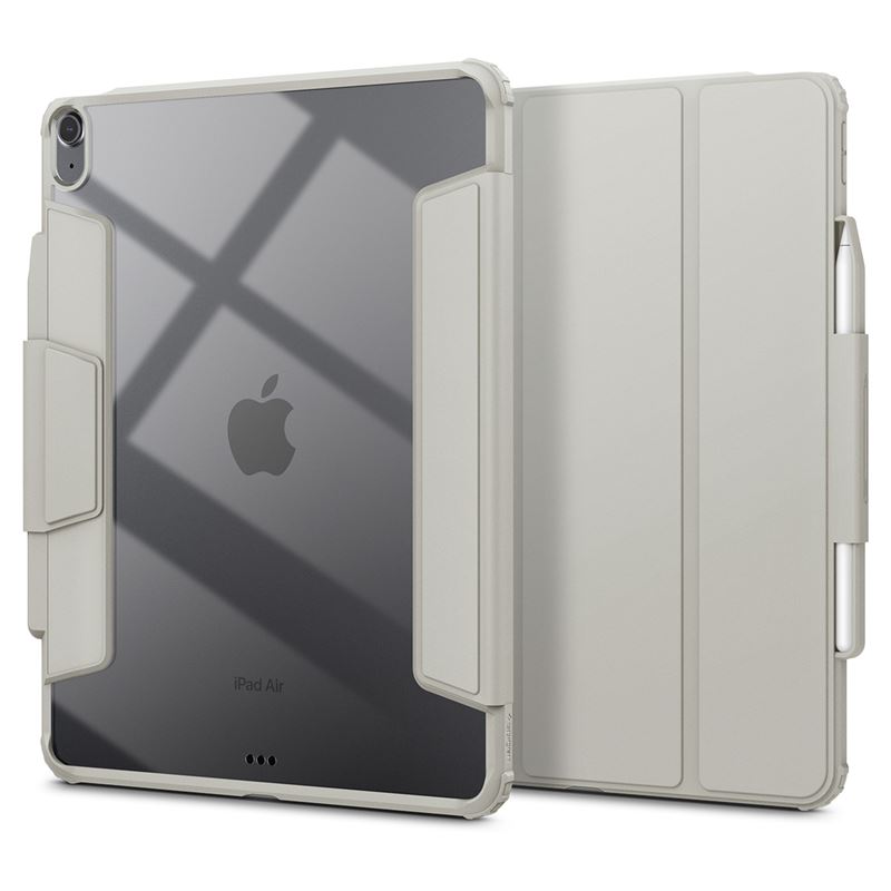 Spigen pouzdro Air Skin Pro pro iPad Air 13" (M2/M3/M4), gray