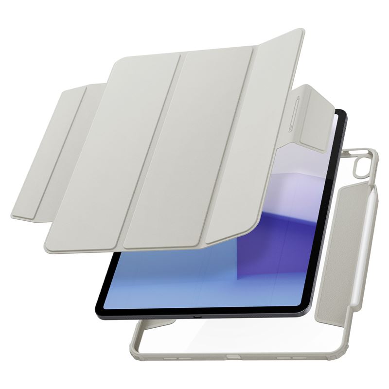 Spigen pouzdro Air Skin Pro pro iPad Air 13" (M2/M3/M4), gray