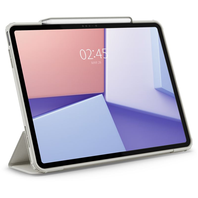 Spigen pouzdro Air Skin Pro pro iPad Air 13" (M2/M3/M4), gray